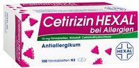 CETIRIZIN HEXAL Filmtabletten bei Allergien