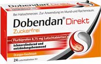 DOBENDAN Direkt zuckerfrei Flurbiprofen 8,75mg Lut